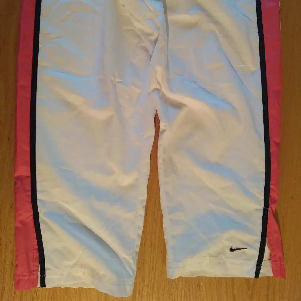 Vintage Nike Striped Wind Pants Joggers Trainers Capri